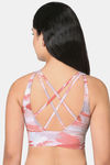 Wacoal Padded Non-Wired Full Coverage Super Support Bra - Pink — thumbnail 4