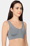 Wacoal Padded Non-Wired Full Coverage T-Shirt Bra - Folkstone Grey — thumbnail 2