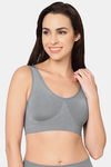 Wacoal Padded Non-Wired Full Coverage T-Shirt Bra - Folkstone Grey — thumbnail 5