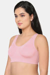 Wacoal Padded Non-Wired Full Coverage T-Shirt Bra - Zephyr Pink — thumbnail 2