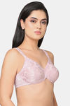Wacoal Single Layered Wired Full Coverage Super Support Bra - Pale Pink — thumbnail 2