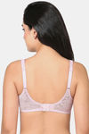 Wacoal Single Layered Wired Full Coverage Super Support Bra - Pale Pink — thumbnail 4