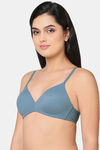 Wacoal Padded Non-Wired Medium Coverage T-Shirt Bra - Provincial Blue — thumbnail 3