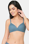 Wacoal Padded Non-Wired Medium Coverage T-Shirt Bra - Provincial Blue — thumbnail 7