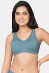 Wacoal Padded Wired Full Coverage Super Support Bra - Provincial Blue — thumbnail 5