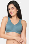 Wacoal Padded Wired Full Coverage Super Support Bra - Provincial Blue — thumbnail 7