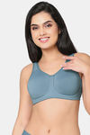 Wacoal Padded Wired Full Coverage Super Support Bra - Provincial Blue — thumbnail 8