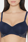 Wacoal Padded Wired 3/4Th Coverage T-Shirt Bra - Blue — thumbnail 4