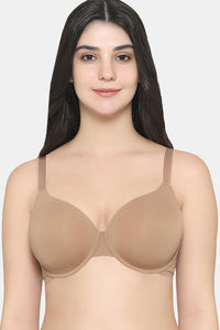 Wacoal Padded Wired Full Coverage T-Shirt Bra - Beige — thumbnail 2