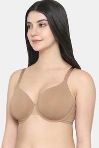 Wacoal Padded Wired Full Coverage T-Shirt Bra - Beige — thumbnail 4
