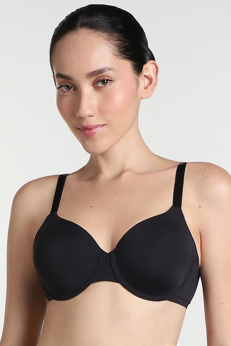 Wacoal Padded Wired Full Coverage T-Shirt Bra - Black — image 2