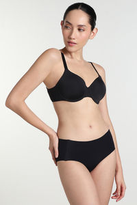 Wacoal Padded Wired Full Coverage T-Shirt Bra - Black — thumbnail 8