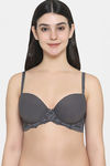 Wacoal Padded Wired Medium Coverage T-Shirt Bra - Grey — thumbnail 1