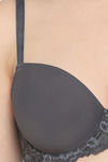 Wacoal Padded Wired Medium Coverage T-Shirt Bra - Grey — thumbnail 4