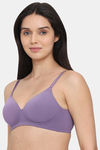 Wacoal Padded 3/4Th Coverage T-Shirt Bra - Purple — thumbnail 3