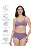 Wacoal Padded 3/4Th Coverage T-Shirt Bra - Purple — thumbnail 6