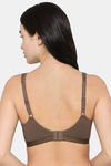 Wacoal Single Layered Non-Wired Full Coverage T-Shirt Bra - Brown — thumbnail 3