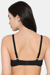 Wacoal Padded Non-Wired 3/4Th Coverage T-Shirt Bra - Black — thumbnail 2