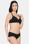 Wacoal Padded Non-Wired 3/4Th Coverage T-Shirt Bra - Black — thumbnail 4