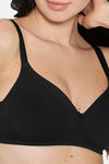 Wacoal Padded Non-Wired 3/4Th Coverage T-Shirt Bra - Black — thumbnail 5