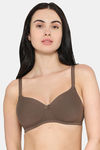Wacoal Padded Non-Wired 3/4Th Coverage T-Shirt Bra - Brown — thumbnail 2