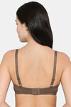 Wacoal Padded Non-Wired 3/4Th Coverage T-Shirt Bra - Brown — thumbnail 3