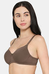 Wacoal Padded Non-Wired 3/4Th Coverage T-Shirt Bra - Brown — thumbnail 4