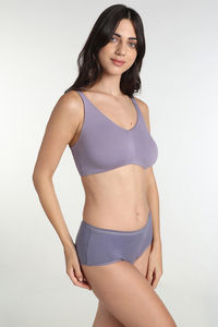 Wacoal Single Layered Non-Wired Full Coverage T-Shirt Bra - Lavender — thumbnail 7
