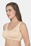 Wacoal Single Layered Non-Wired Full Coverage T-Shirt Bra - Beige — thumbnail 3