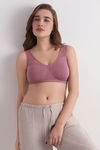 Wacoal Single Layered Non-Wired Full Coverage T-Shirt Bra - Pink — thumbnail 1