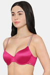 Wacoal Padded Regular Wired 3/4Th Coverage T-Shirt Bra - Red — thumbnail 3