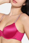 Wacoal Padded Regular Wired 3/4Th Coverage T-Shirt Bra - Red — thumbnail 5