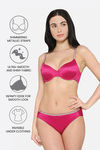 Wacoal Padded Regular Wired 3/4Th Coverage T-Shirt Bra - Red — thumbnail 6