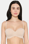 Wacoal  Non-Wired Medium + Coverage Push-Up Bra - Beige — thumbnail 2