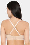 Wacoal  Non-Wired Medium + Coverage Push-Up Bra - Beige — thumbnail 4