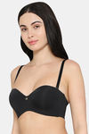 Wacoal  Non-Wired Medium + Coverage Push-Up Bra - Black — thumbnail 4