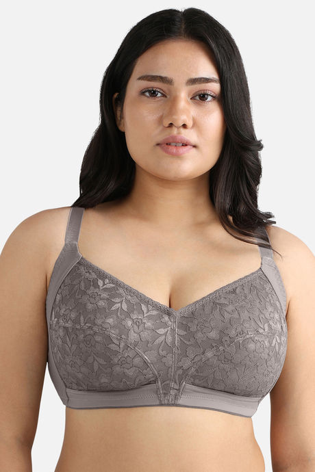 Wacoal Single Layered Non-Wired Full Coverage T-Shirt Bra - Grey — image 2