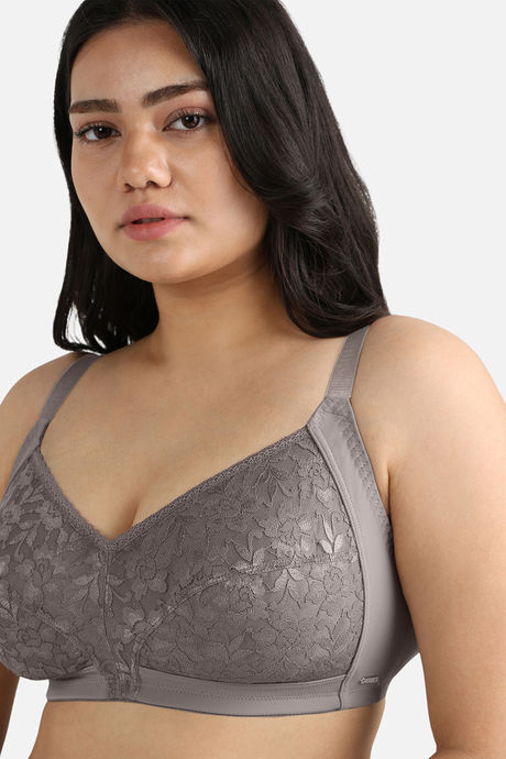 Wacoal Single Layered Non-Wired Full Coverage T-Shirt Bra - Grey — image 5