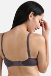 Wacoal Padded Non-Wired 3/4Th Coverage T-Shirt Bra - Grey — thumbnail 3