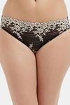 Wacoal Low Rise Half Coverage Bikini Panty - Black — thumbnail 1