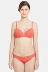 Wacoal Low Rise Half Coverage Bikini Panty - Coral — thumbnail 5