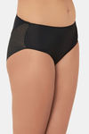 Wacoal Medium Rise Half Coverage Hipster Panty - Black — thumbnail 3