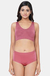 Wacoal High Rise Full Coverage Hipster Panty - Rose Wine — thumbnail 5