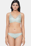Wacoal Medium Rise Half Coverage Bikini Panty - Mint Green — thumbnail 5