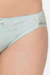 Wacoal Medium Rise Half Coverage Bikini Panty - Mint Green — thumbnail 6