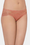Wacoal Low Rise Three-Fourth Coverage Bikini Panty - Rust — thumbnail 2