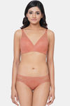 Wacoal Low Rise Three-Fourth Coverage Bikini Panty - Rust — thumbnail 5