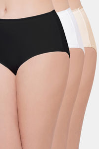 Beige Black White