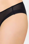 Wacoal Low Rise Half Coverage Bikini Panty - Black — thumbnail 5