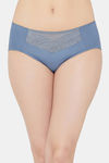 Wacoal Medium Rise Half Coverage Bikini Panty - Blue — thumbnail 1
